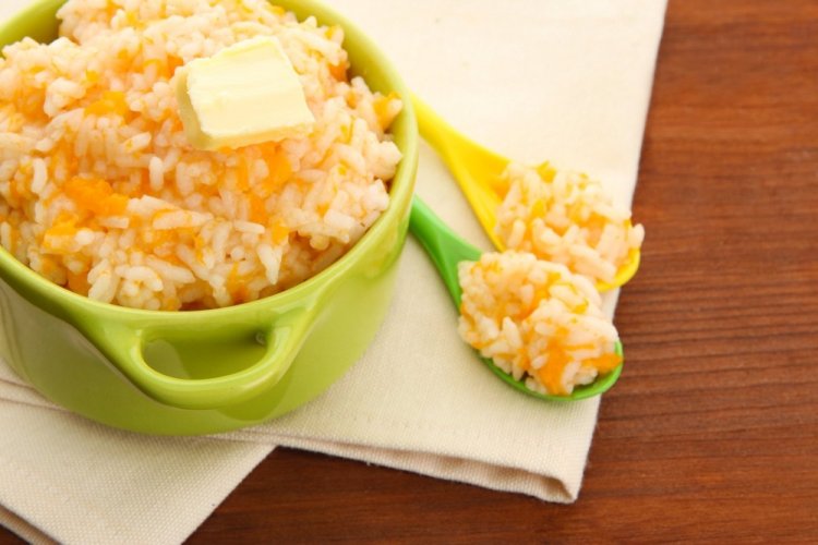 Pumpkin Rice Porridge with Plant-Based Milk
