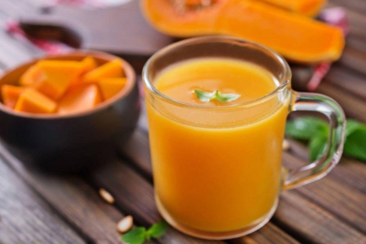 Kürbis-Apfel-Saft ohne Zucker