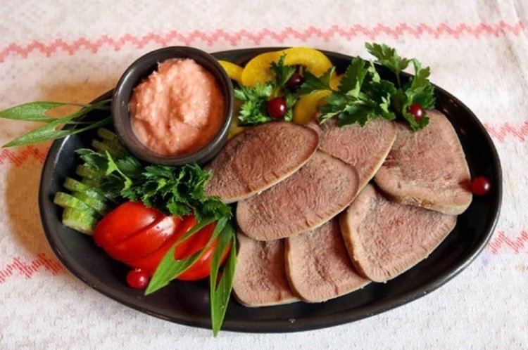 Pork Tongue in the Oven