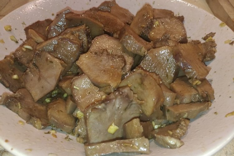 Marinated Pork Tongue