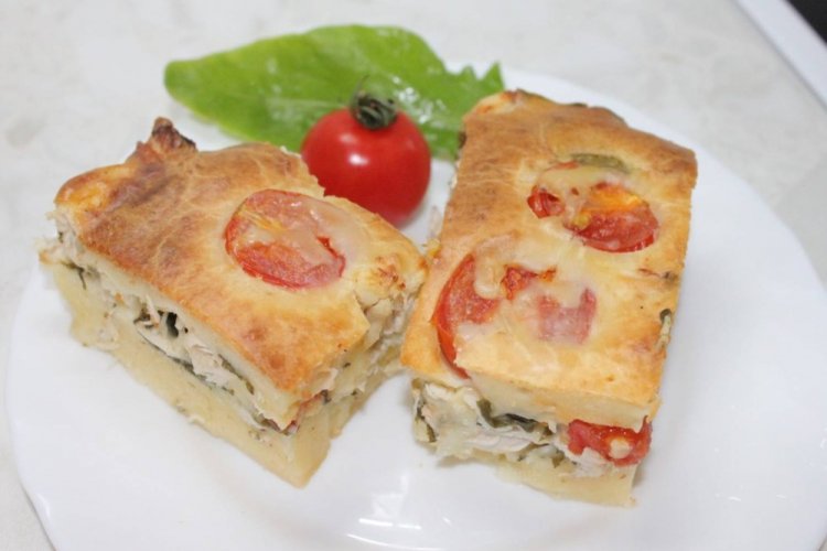 Savory Chicken Pie
