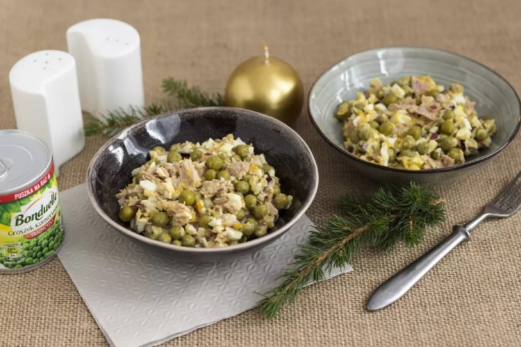 Rice with Tuna and Canned Peas