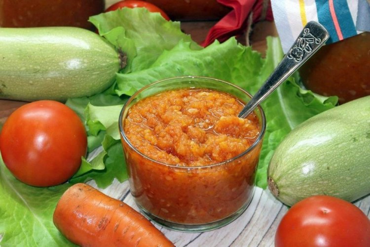 Caviar de calabacín rápido
