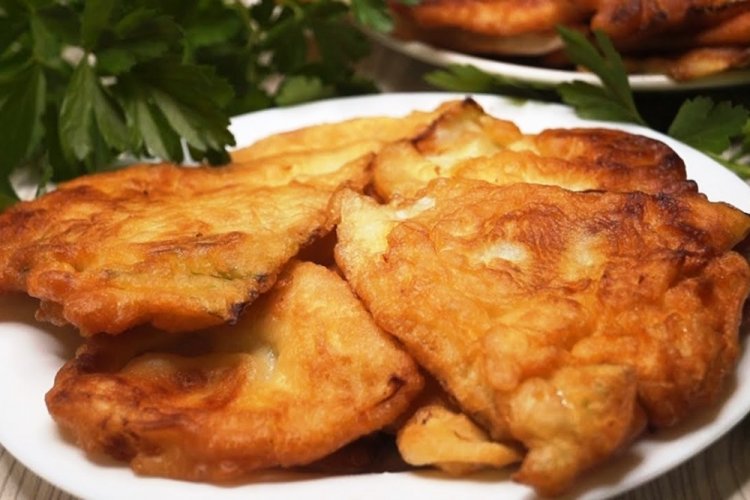 Hojas de repollo rebozadas
