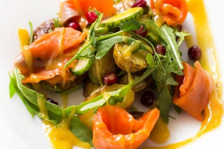 Salmon and Potato Salad