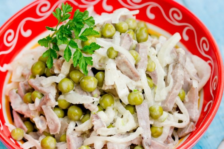Beef and Green Pea Salad
