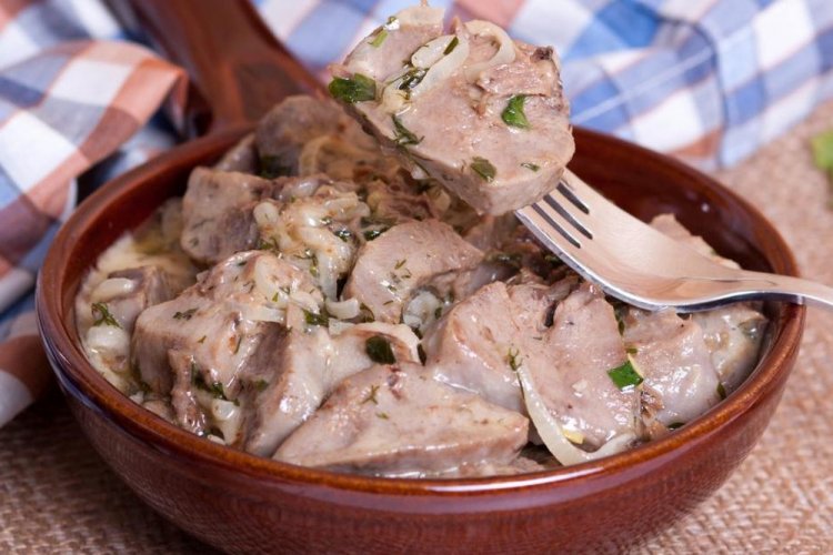 Marinated Beef Tongue