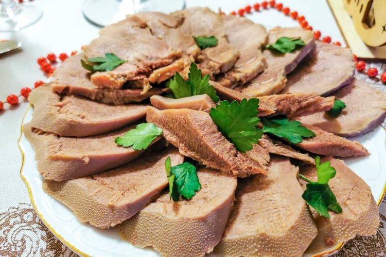 Baked Beef Tongue