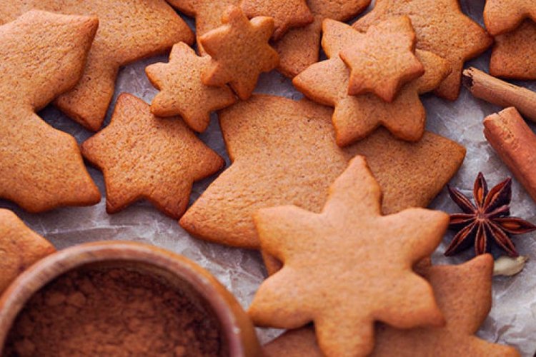 Ingwerkekse mit Erdnussbutter