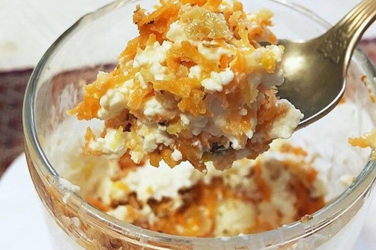 Creamy Carrot Dessert
