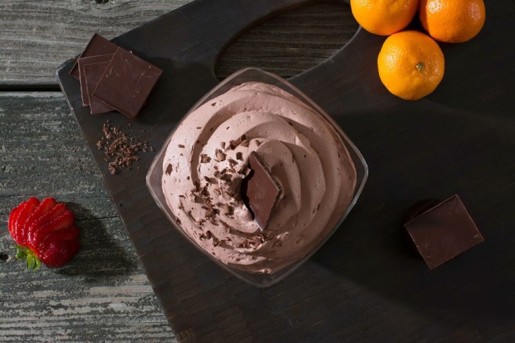 Mascarpone Mousse with Chocolate