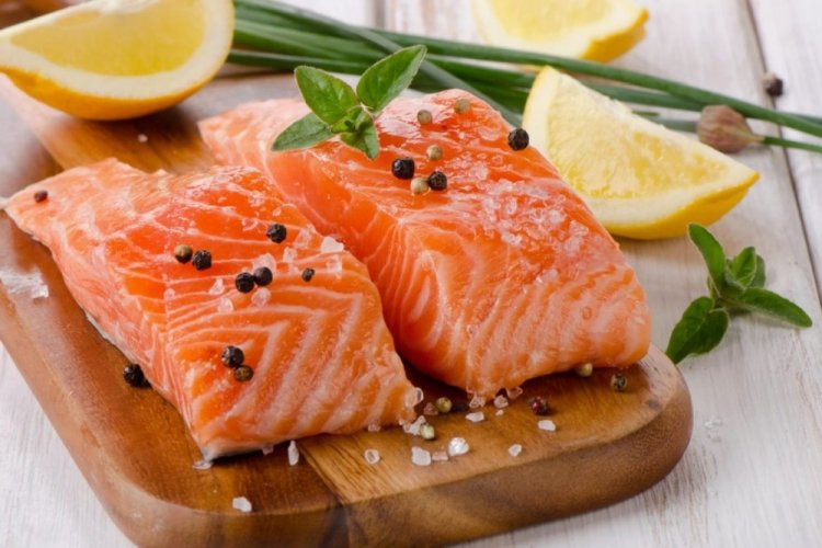 Gesalzener Rotfisch zur Langzeitlagerung