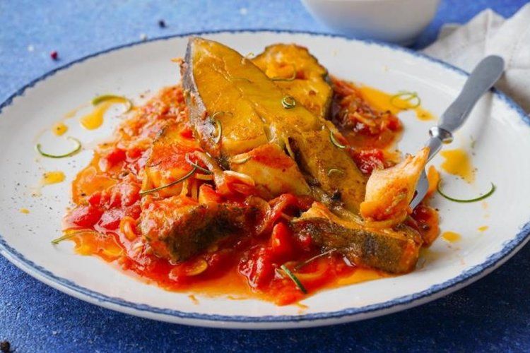 Würziges Heilbutt-Ragout