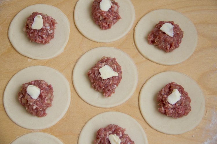 Mantys clásicos con carne