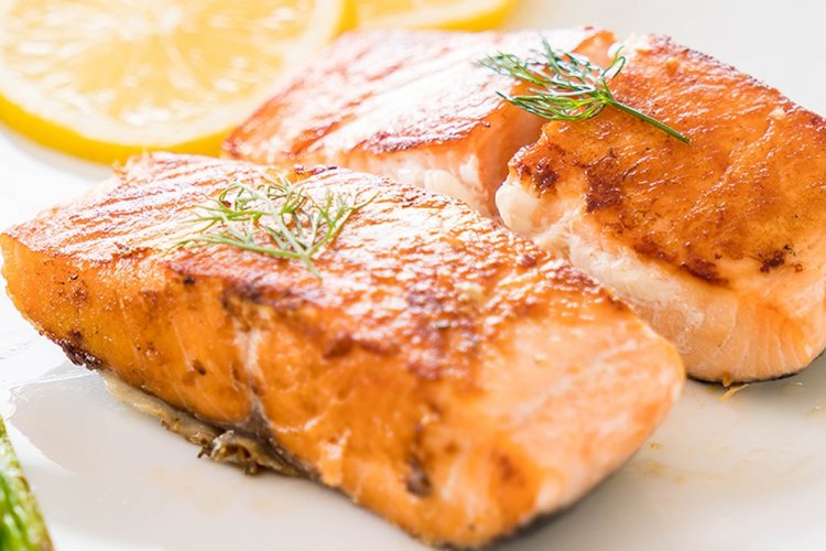 Lachs mit Ingwer und Orange