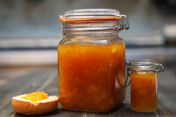 Mermelada de calabaza con naranja y limón