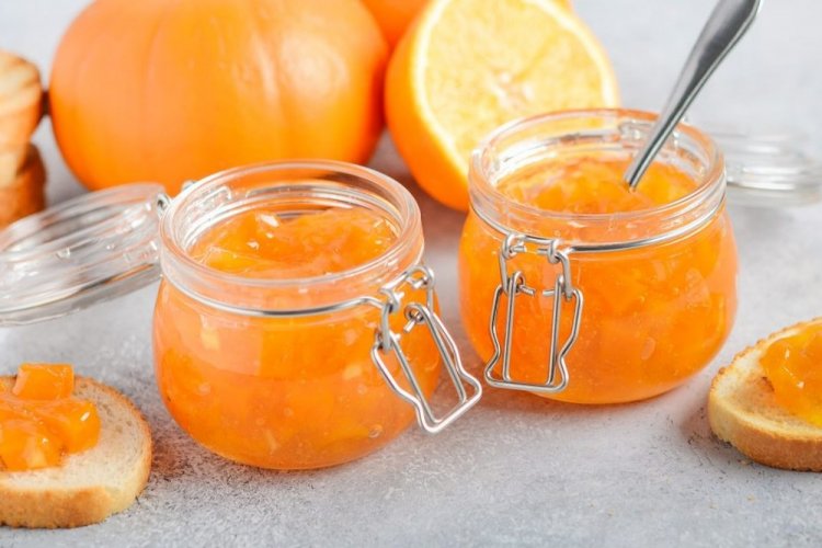 Mermelada de calabaza con naranja y jengibre