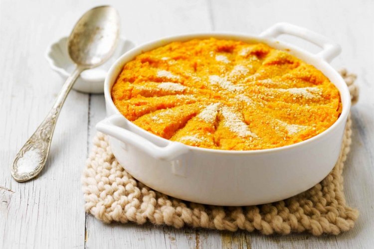 Pastel de zanahoria con calabaza