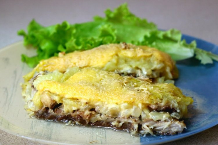 Mackerel with Cheese in Foil