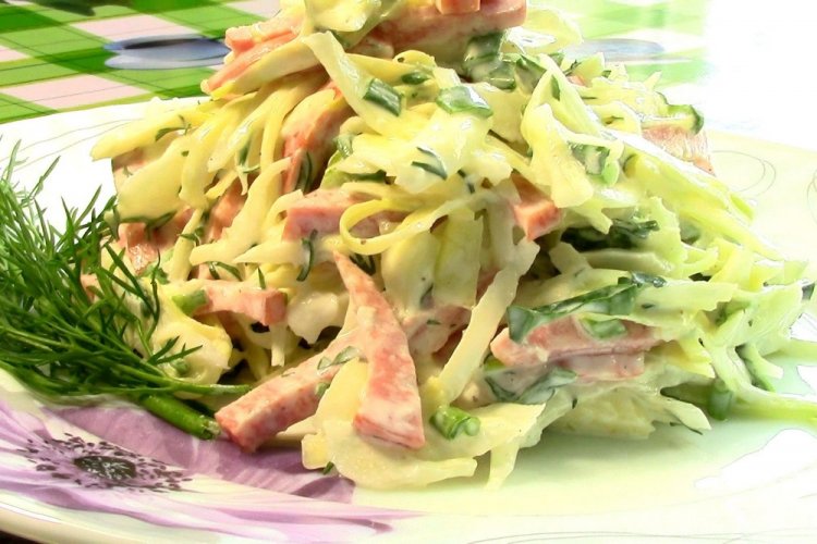 Quick Cabbage Salad
