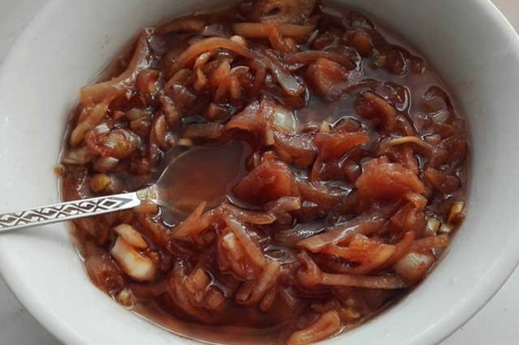 Marinade for Pork Ribs with Onion