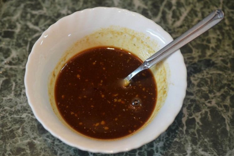 Marinade for Pork Ribs in a Cauldron