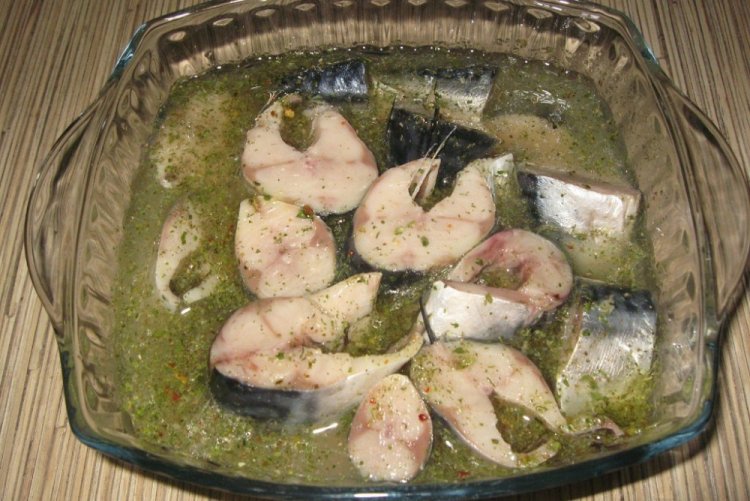 Adobo de vino blanco para pescado