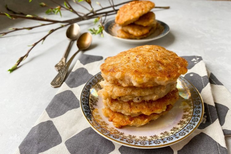 Pumpkin Fritters with Oatmeal