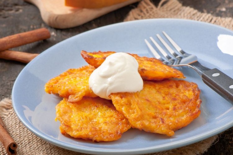 Baked Pumpkin Fritters