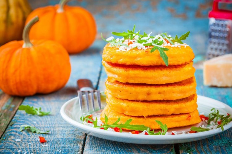 Pumpkin Fritters with Kefir