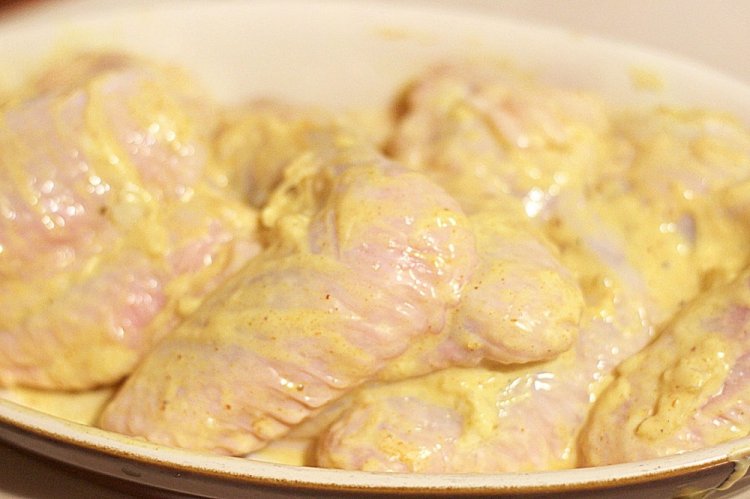 Adobo para alitas de pollo al horno