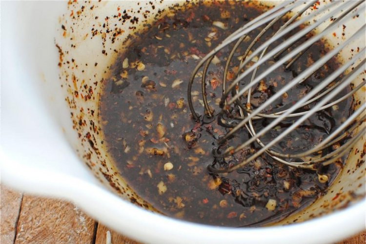 Adobo para alitas de pollo con vinagre balsámico