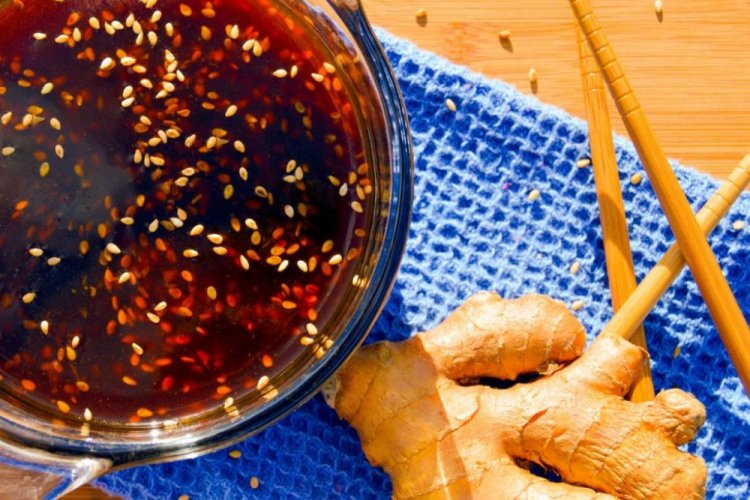 Adobo teriyaki para alitas de pollo