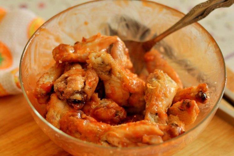 Adobo de mandarina para alitas de pollo