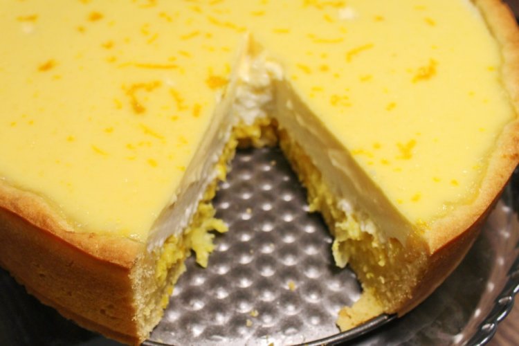 Relleno de requesón y naranja