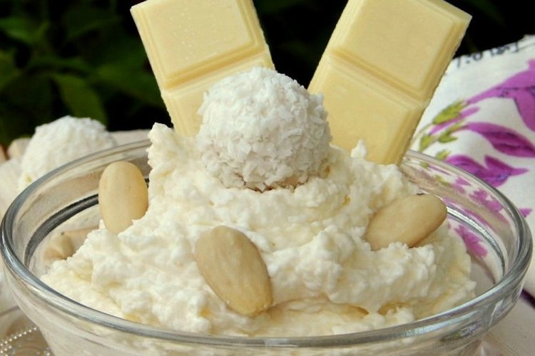 Crema de coco Raffaello