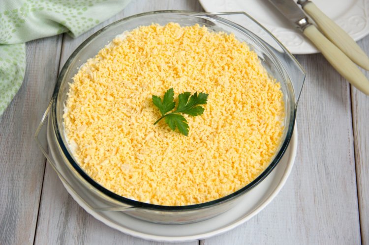 Ensalada Mimosa – receta clásica Ensalada Mimosa – receta clásica
