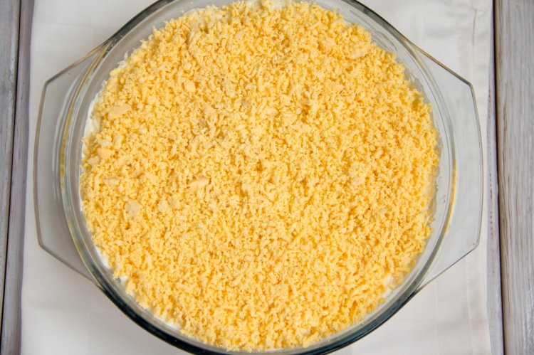 Classic Mimosa Salad Recipe
