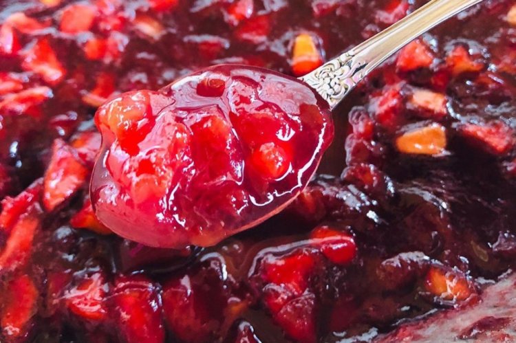 Apple Filling with Plums for Pies