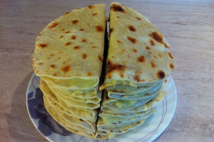 Kystybyi with Potatoes on Kefir