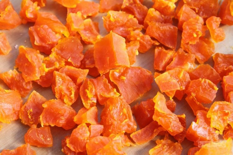 Kandierter Kürbis mit Honig