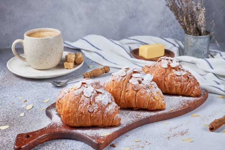 Puff Pastry Croissants with Almond Cream