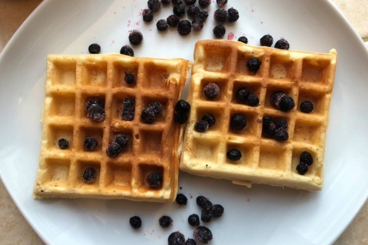 Waffeln aus Reismehl