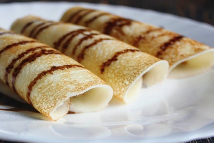 Pfannkuchen aus Reismehl