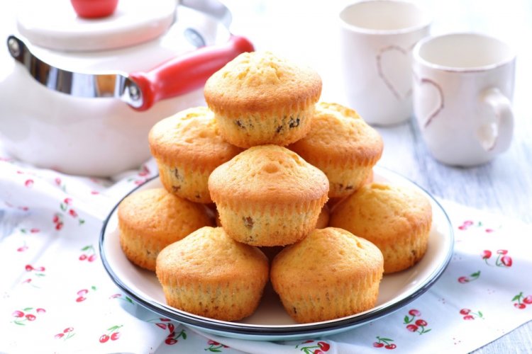 Muffins saludables de requesón