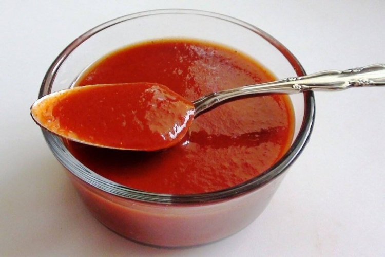 Aderezo con pasta de tomate