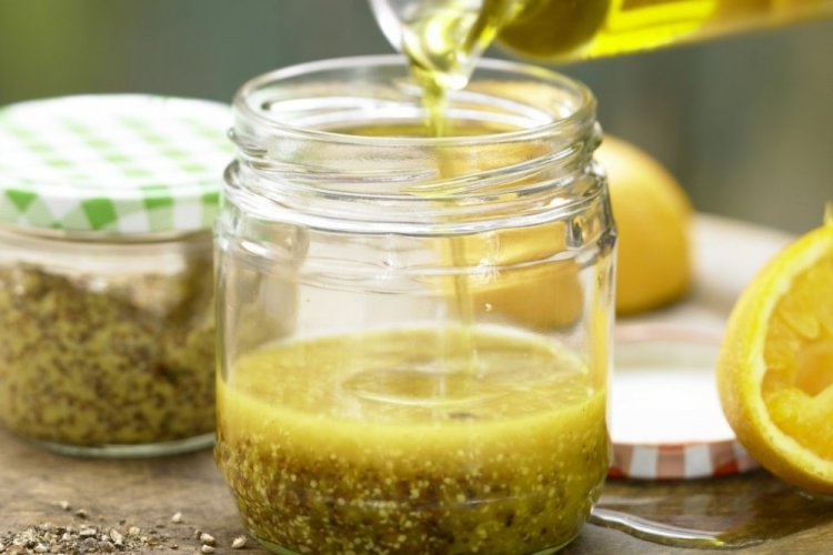 Aderezo para vinagreta con limón