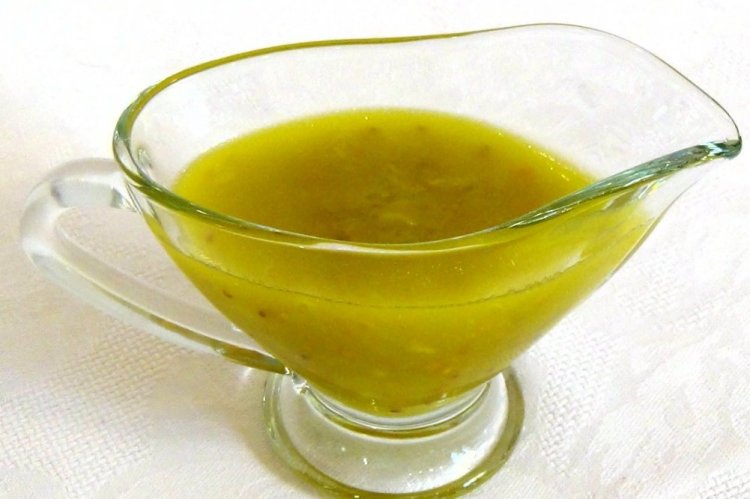 Aderezo para vinagreta con vinagre de manzana