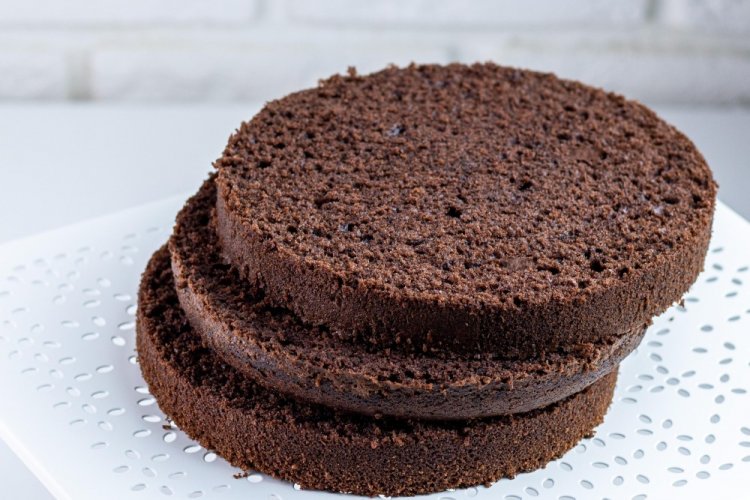 Veganer Biskuitkuchen mit Kokosmilch