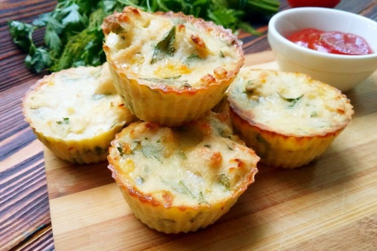 Healthy Chicken Muffins